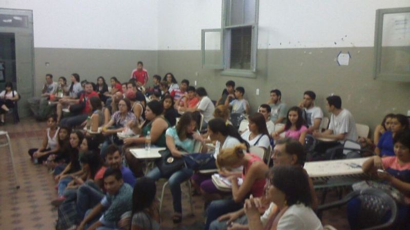 Protesta de alumnos del ISAC