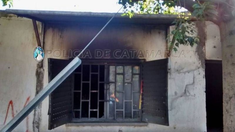 Incendio en una vivienda