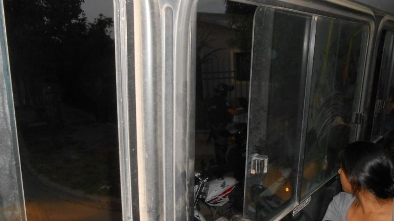 Menor inhaló pegamento en un colectivo