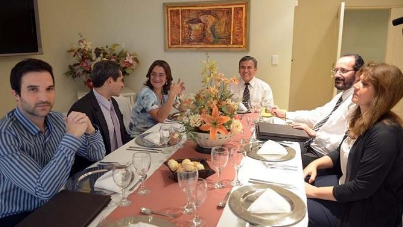 Lucía recorrió obras y visitó el CIIC