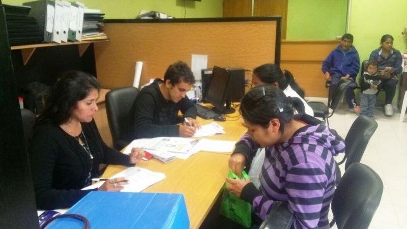 Importante cantidad de gente interesada en el subsidio de energía en Aconquija