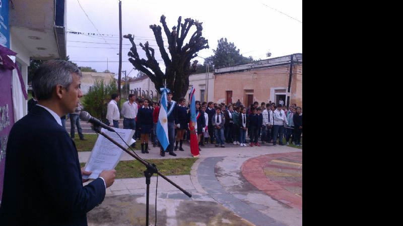 Acto por el Día del Trabajador y Día de la Constitución Nacional