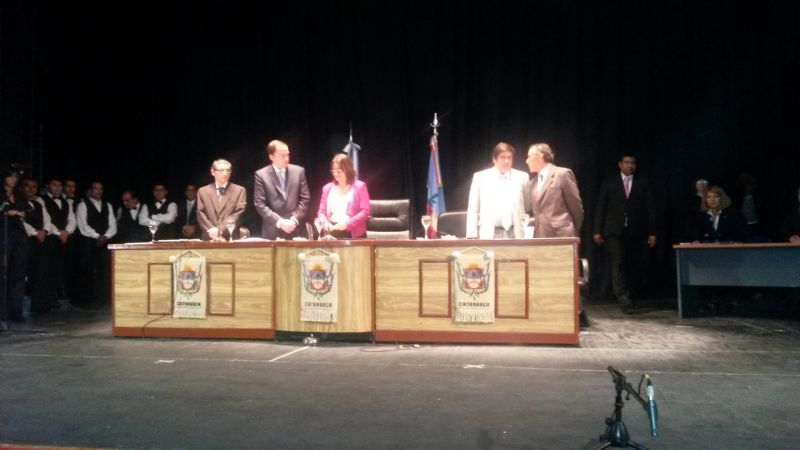 Lucía destacó las obras energéticas