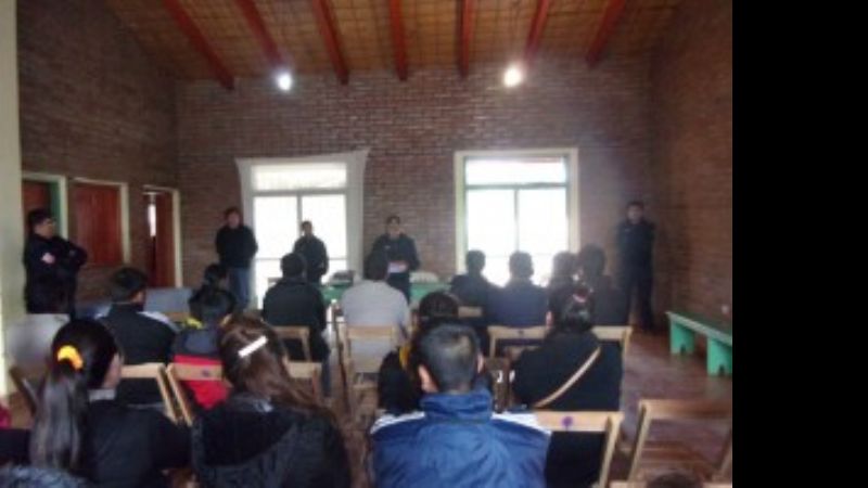 Primera charla para futuros bomberos de San José