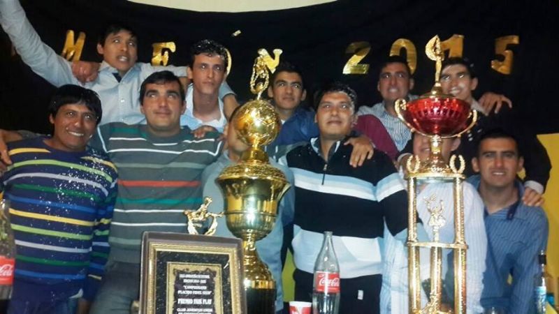 Entusiasta y festiva premiación de la Liga Ambateña de Fútbol