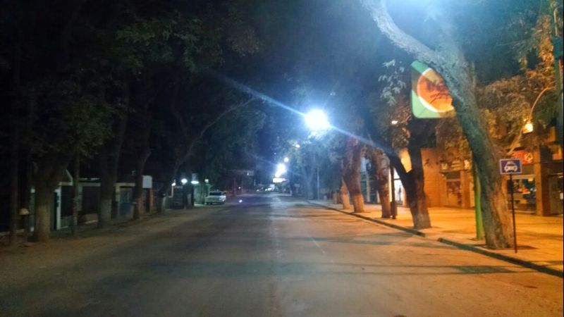 Reparación y cambio de luminaria en Valle Viejo