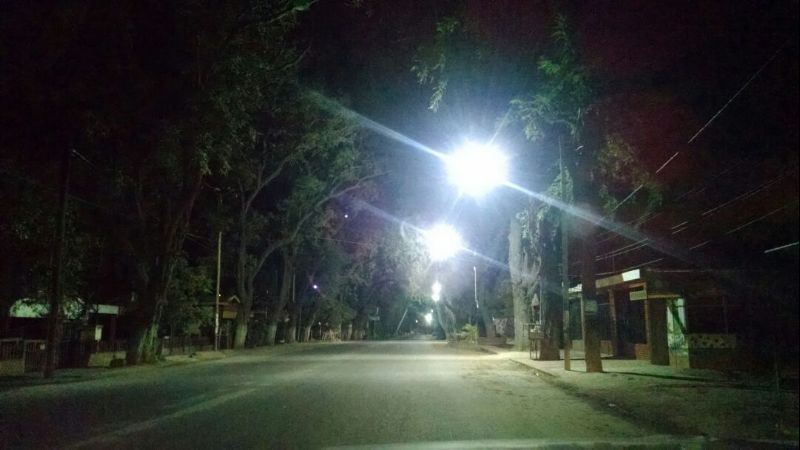 Reparación y cambio de luminaria en Valle Viejo