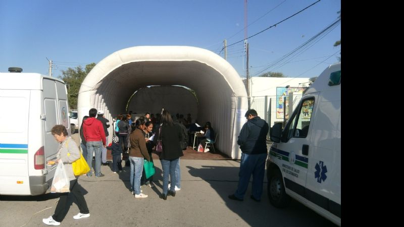 “Lleguemos al Barrio” brindó asistencia a la comunidad de Recreo