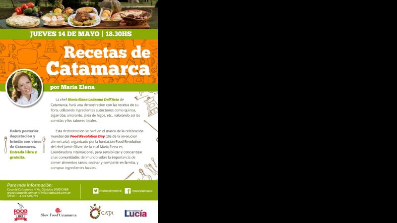 Recetas con sabor local en la Casa de Catamarca