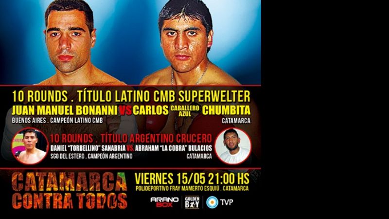 Este viernes, festival de boxeo “Catamarca contra todos”