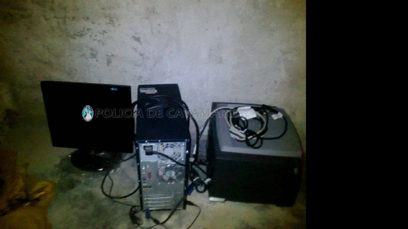 Secuestran elementos robados y casi medio kilo de marihuana