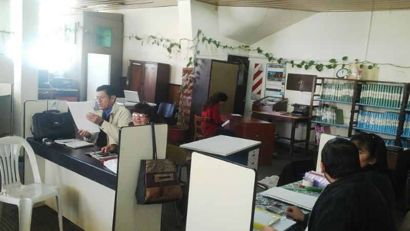 El Registro Civil de Santa María sin funcionar por no pagar internet