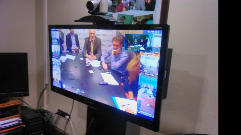 Reunión presidida por el ministro Gollán de Cibersalud