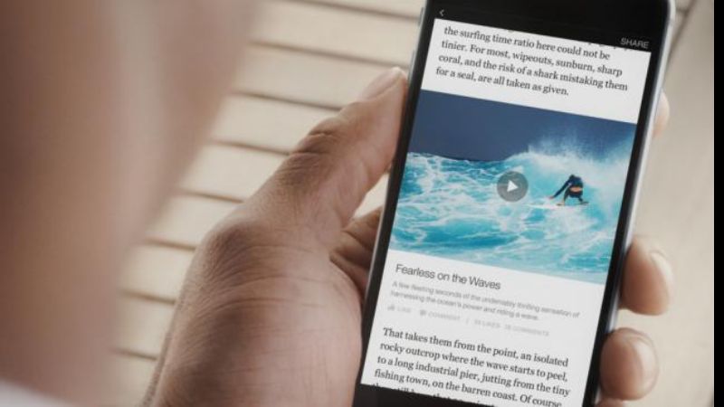 Facebook comienza a publicar notas de medios en forma directa