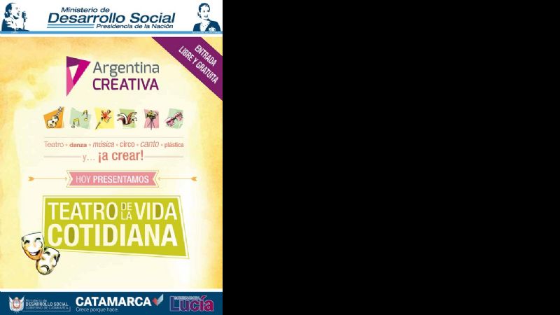 El programa nacional “Argentina Creativa” se presenta hoy en Catamarca