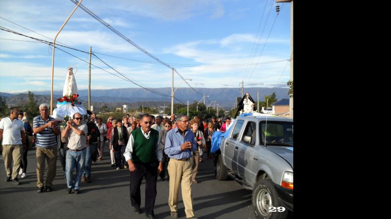 Culminaron las fiestas patronales de Nuestra Señora de Fátima en el barrio General Paz