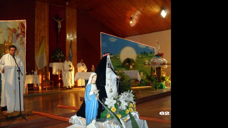 Culminaron las fiestas patronales de Nuestra Señora de Fátima en el barrio General Paz