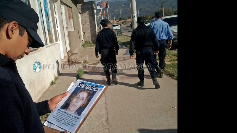 Continúa la búsqueda de una sexagenaria desaparecida desde el 3 de abril