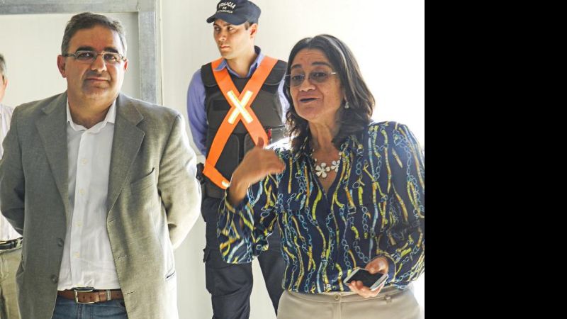 Jalil y Corpacci visitaron la nueva Feria Municipal