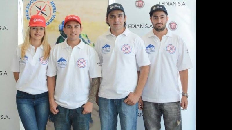 Demelchori presentó su equipo para el “Desafío Ruta 40”