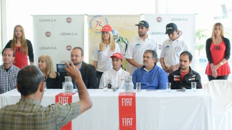 Demelchori presentó su equipo para el “Desafío Ruta 40”