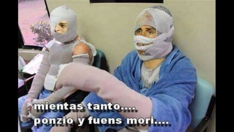 Los afiches de Boca hacia River tras el fallo de la Conmebol