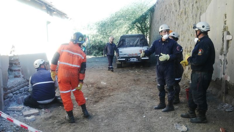 Capacitación para bomberos de toda la provincia en Santa María