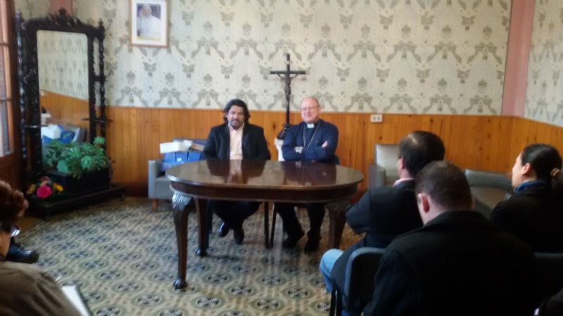 Ariza se reunió con representantes de colegios confesionales