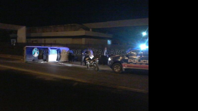 Choque de camionetas en la Capital