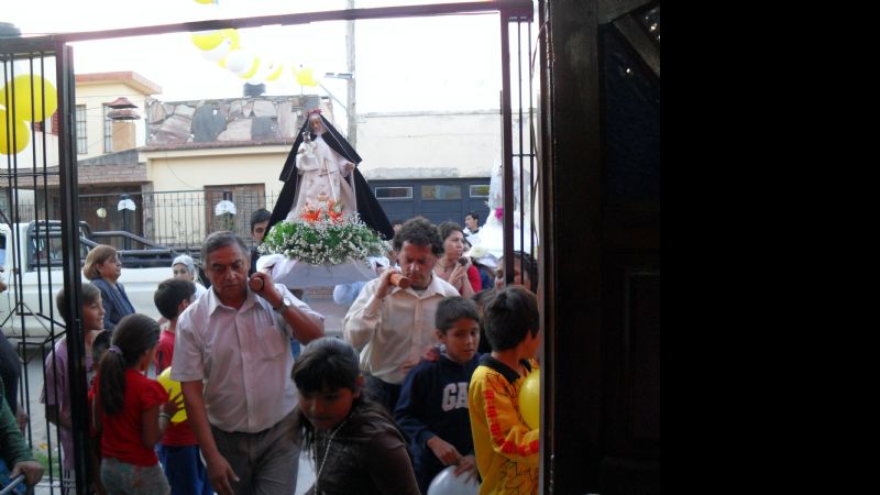Procesión de la Virgen de la Dulce Espera y bendición de embarazadas