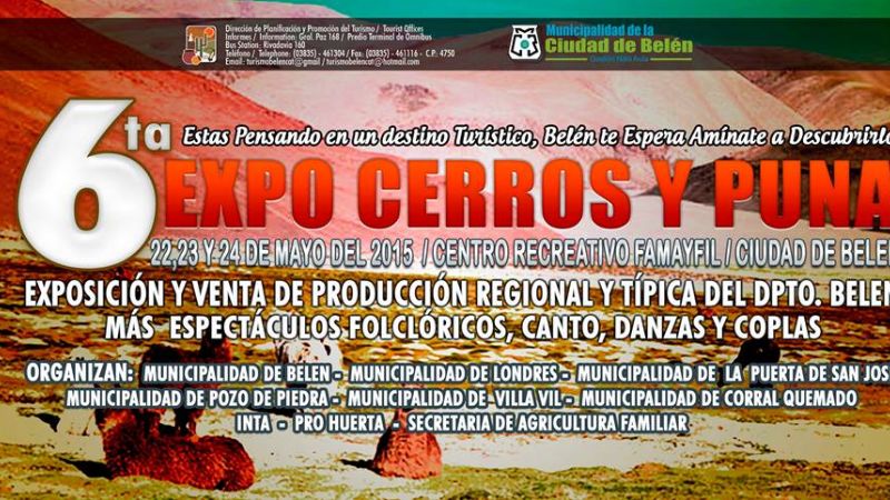 Expo Cerros y Puna Belén propone un gran evento