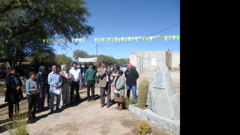 León Mendoza en la Fiesta Patronal en Paloma Yaco