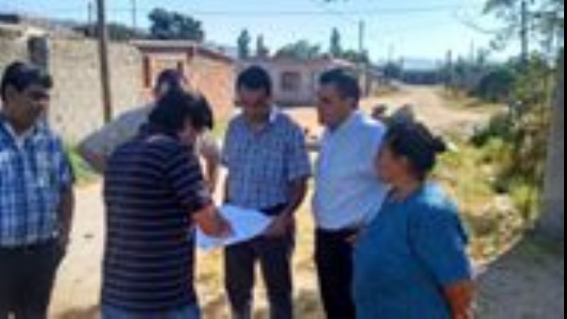 Tareas de saneamiento de títulos en barrio San Ramón Norte