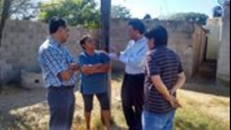 Tareas de saneamiento de títulos en barrio San Ramón Norte