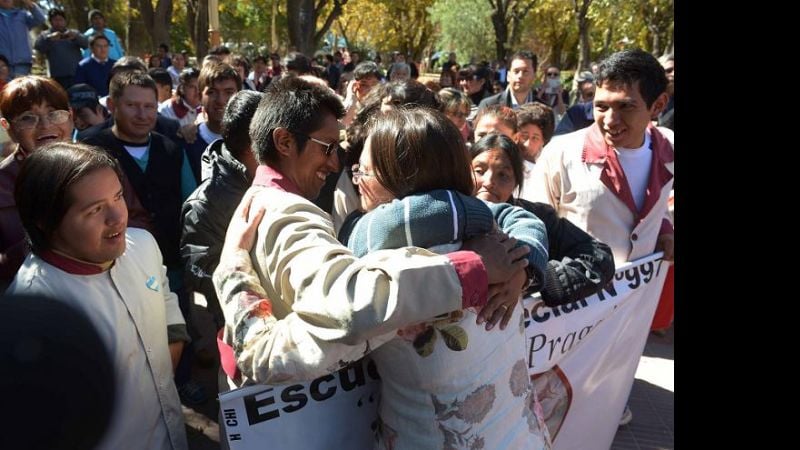 La Gobernadora visitó Santa María con una agenda cargada de actividades