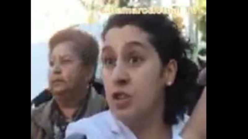 Piquete de docentes en pleno centro