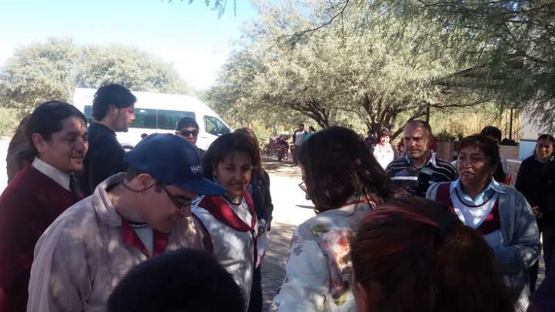 Una emoción especial para los niños santamarianos