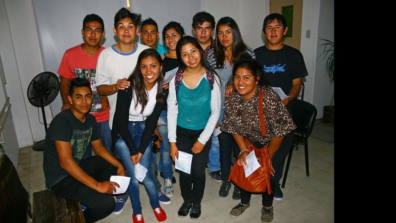 Alumnos en la EXPOVIVIENDA  BATIMAT