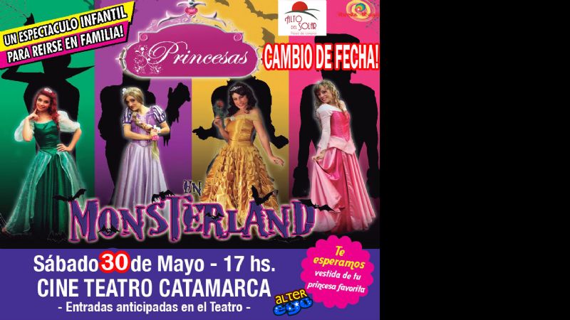 "Princesas en Monsterland" cambia de fecha