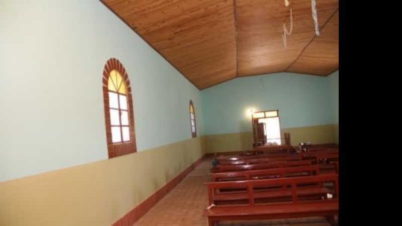 Completan obras en Caspinchango