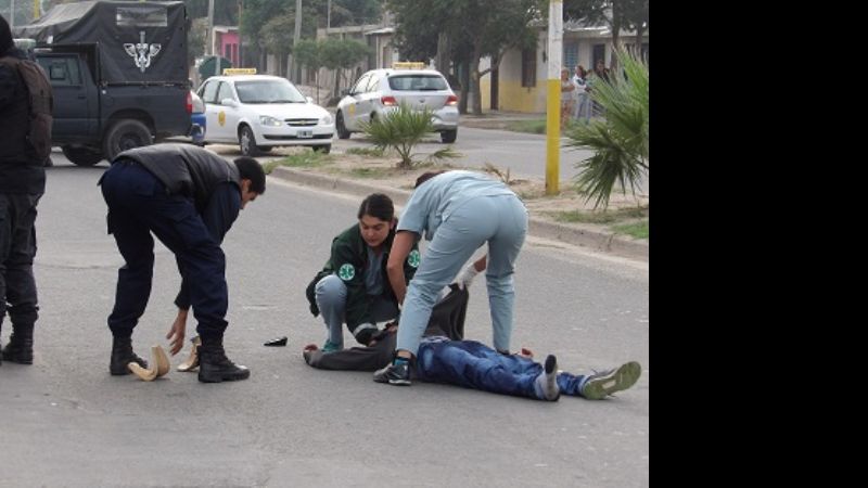 Accidente en el norte de la Capital