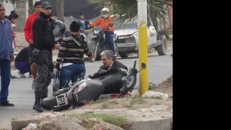 Accidente en el norte de la Capital