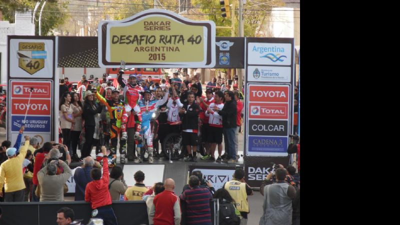 Demelchori terminó 15to. entre las motos, donde ganó Goncálvez