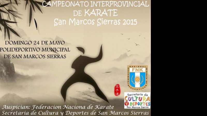 La UCK en el Campeonato “San Marcos Sierras 2015”