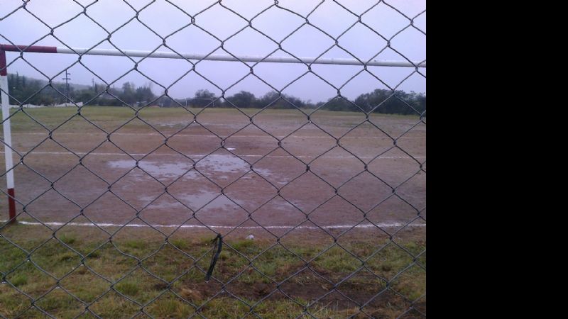 Por la lluvia, suspendieron la 2da. Fecha de la Liga Santarroseña