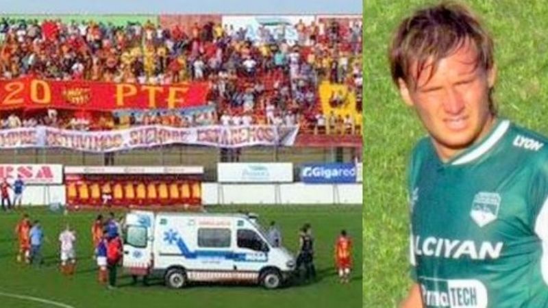 Muerte súbita de un jugador de Atl. Paraná, en la cancha