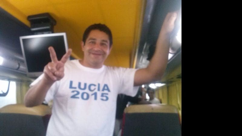 Militantes peronistas catamarqueños rumbo a Buenos Aires