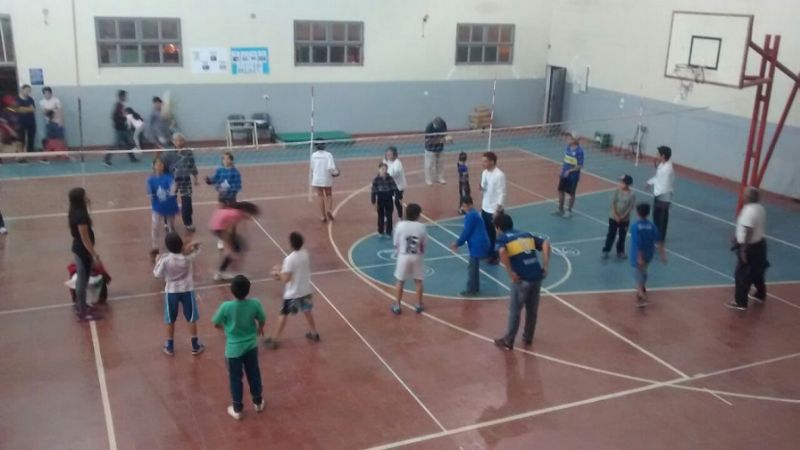 La familia disfrutó con Jamboree de voley