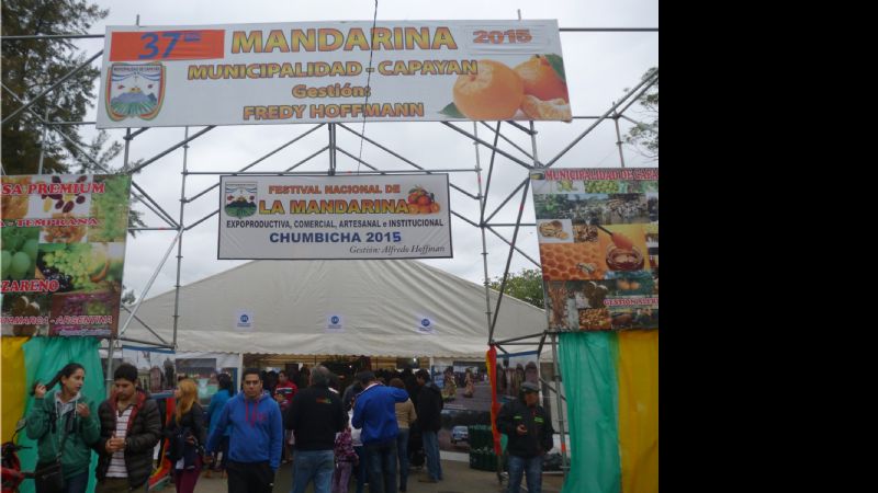 Turismo acompañó la Fiesta Nacional de la Mandarina