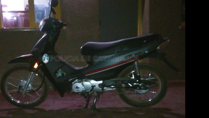 Recuperan, en Belén, una moto robada
